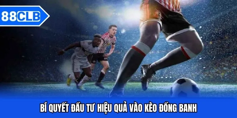 Kèo Đồng Banh - Cá Độ Săn Ngay Thưởng Khủng Cùng 88CLB 5 Bí quyết đầu tư hiệu quả vào kèo đồng banh